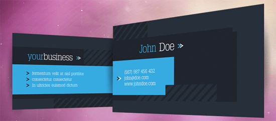 name card template 41254