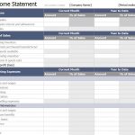 12+ Practical Income Statement Templates in EXCEL Format
