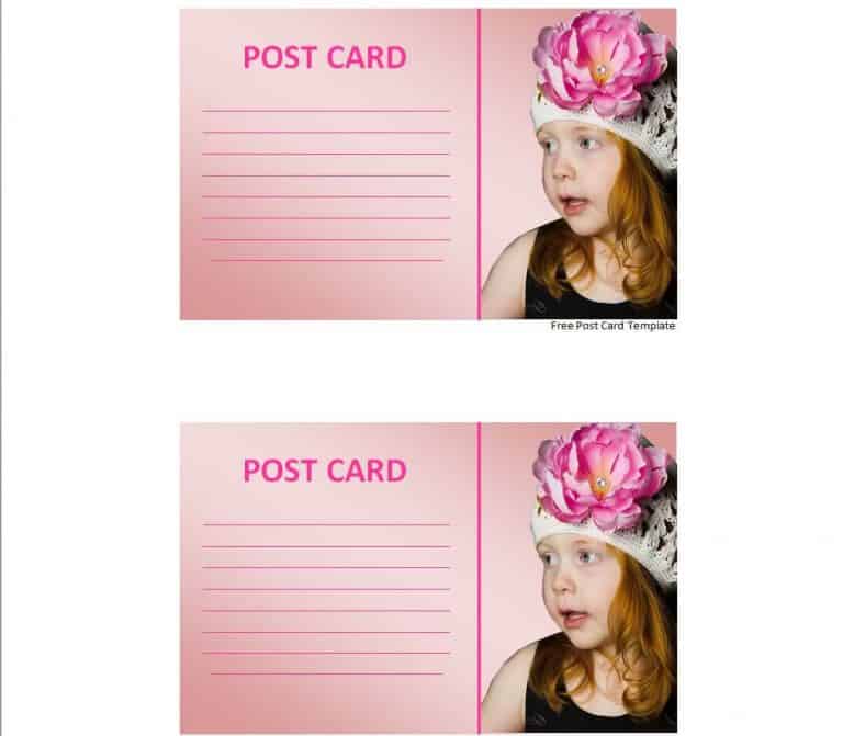 10 Best Postcard Templates and Designs for WORD