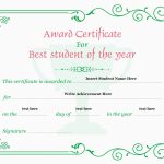 7+ Student Of The Year Certificate Templates