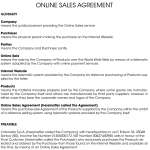 Top 17 FREE Sales Agreement Templates [WORD & PDF]