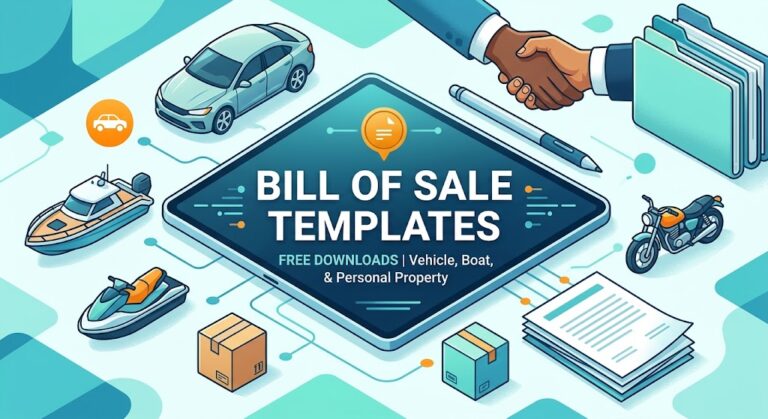 Bill of Sale Templates