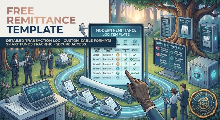 remittance templates