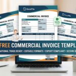 17 Sample Commercial Invoice Templates [WORD & EXCEL]
