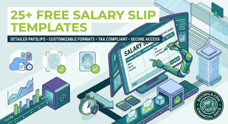 salary slip templates