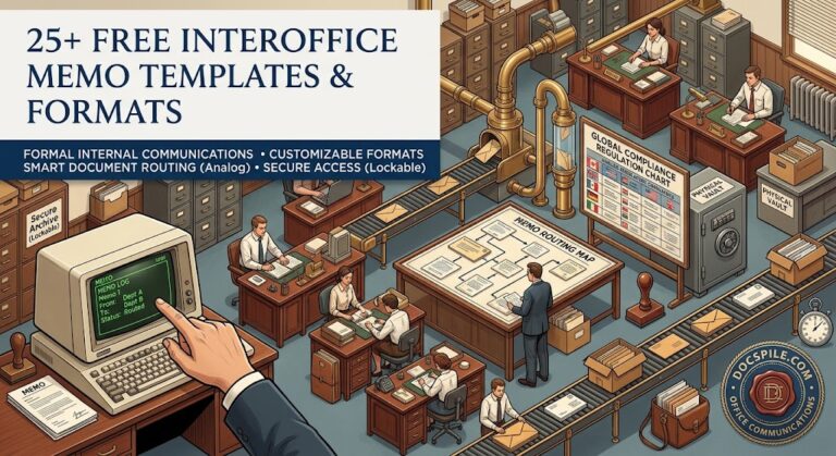 interoffice memo templates