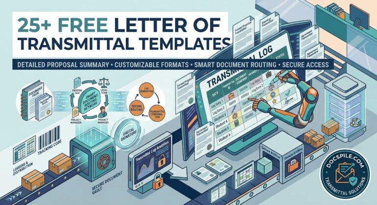 letter of transmittal templates