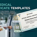 medical certificate templates