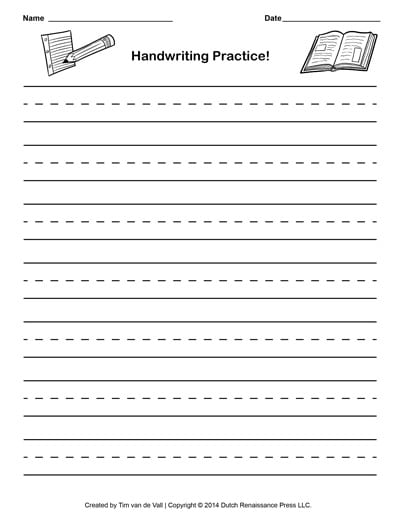 Writing Paper Templates 341