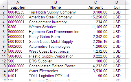 Top 5 Free Supplier List Templates Word Excel Templates Top 5 Free Supplier List Templates Word Excel Templates