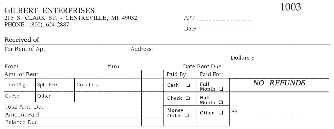 Bill receipt Templates 3491