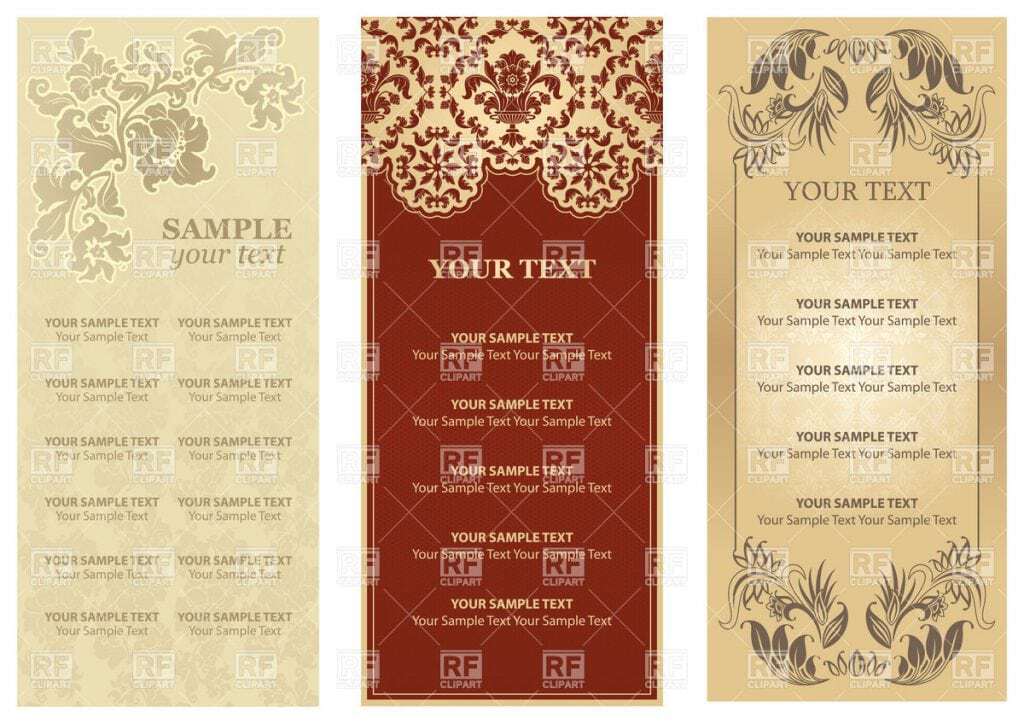restaurant menu template 341651