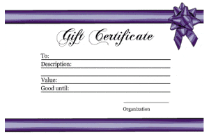 gift certificaet template 15245