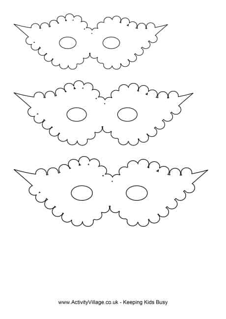 mask design template 2344