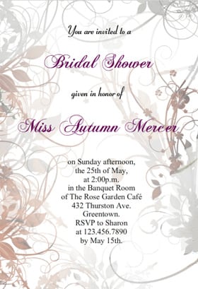 shower invitation template 1542