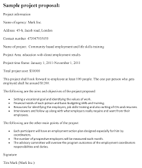 project proposal template 34541