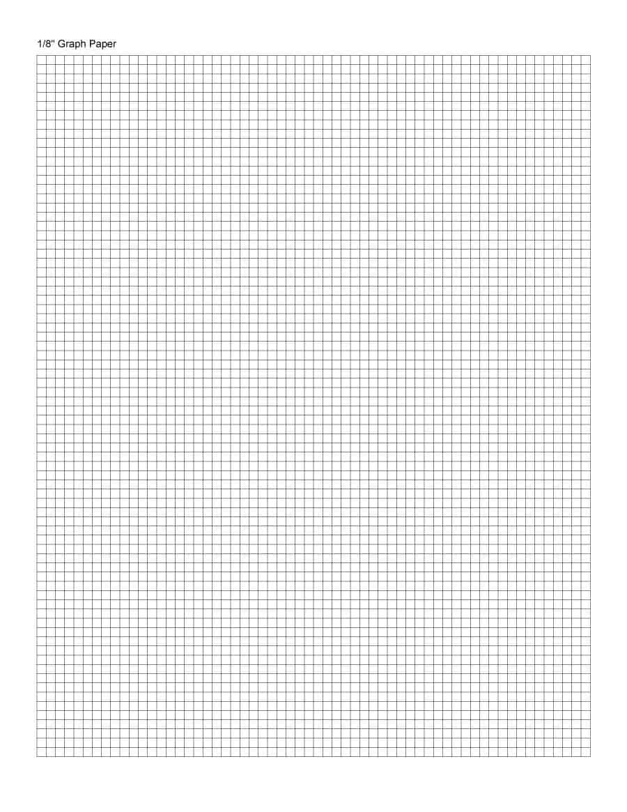 Graph Paper Template For Word