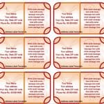 10+ Free Printable Address Label Templates [PDF, WORD]