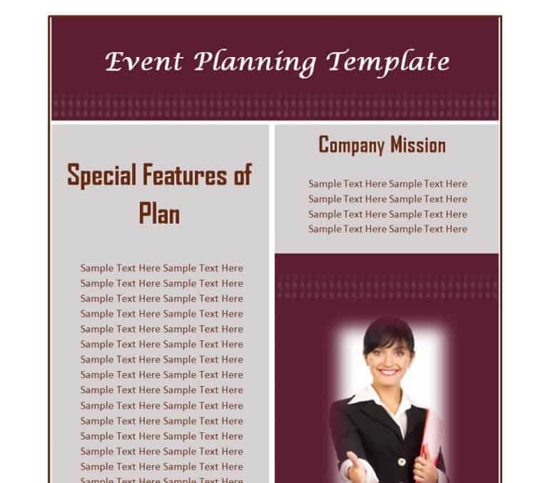 13+ Sample Event Planning Templates [WORD, EXCEL]