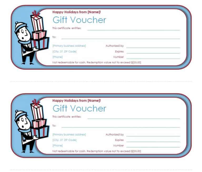 12+ Editable Gift Voucher Templates & Designs