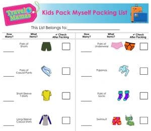 23+ FREE Printable Packing List Templates [PDF, WORD, EXCEL] – Word ...