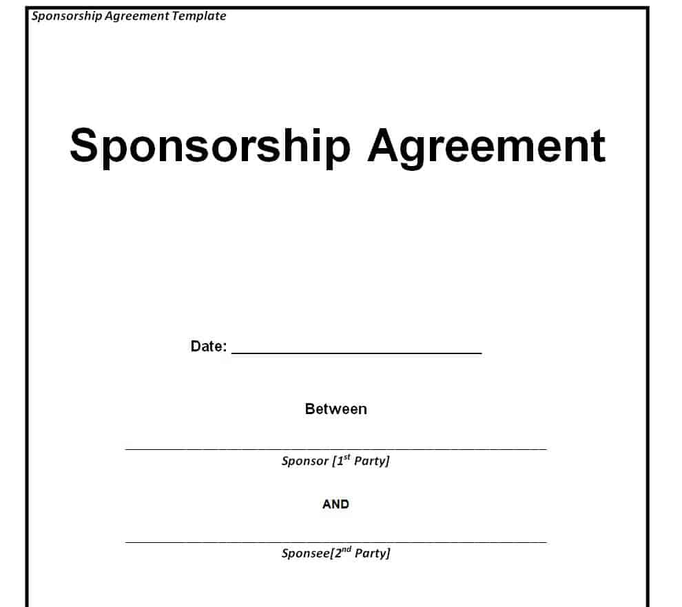 12-free-sample-sponsorship-agreement-templates-pdf-word-word