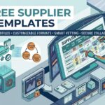 supplier list templates